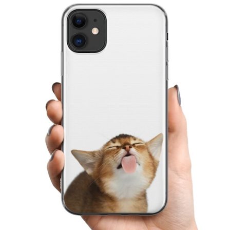 Kompatibelt Mobildeksel til Apple Apple iPhone 11 Katten holder deg ren