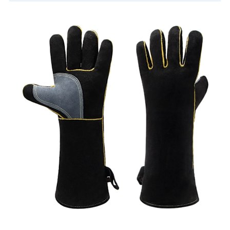 Nahkaiset taonta- ja hitsauskäsineet, lämmönkestävät käsineet miehille ja naisille
