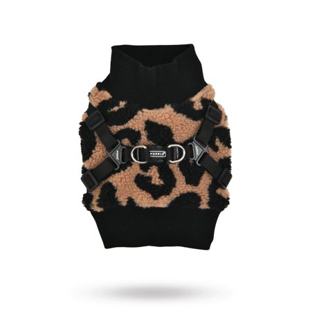 Puppia - SERVAL BEIGE - HUNDTRÖJA MED INTEGRERAD SELE - Hundsele