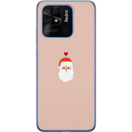 Xiaomi Redmi 10C Genomskinligt Skal Kärlek Tomte