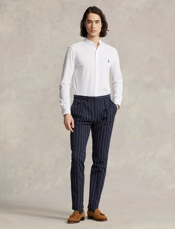 Polo Ralph Lauren Featherweight Mesh Shirt - White - XXL