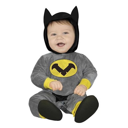Fiestas Guirca Baby Night Hero Kostymset 12-18 Månader Grå