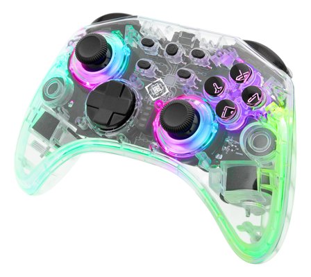 Deltaco Transparent Nintendo Switch Controller, Macro buttons