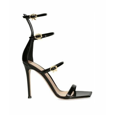 Gianvito Rossi Sandalen , Zwart , Dames , Maat: 36 1/2 EU