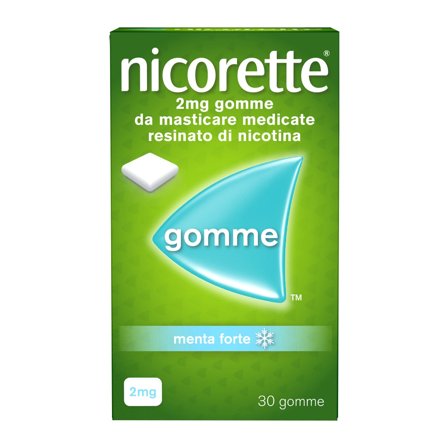 Nicorette 30 Gomme Da Masticare 2mg Menta Forte