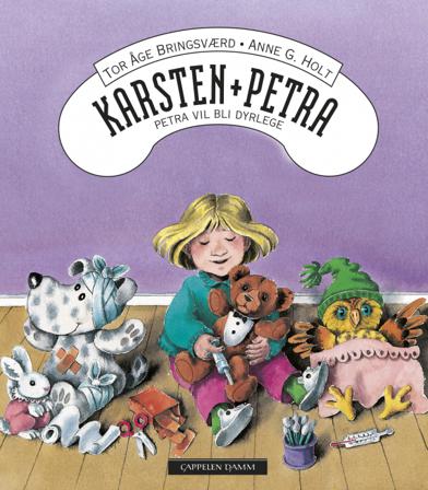 Petra vil bli dyrlege - Bok av Tor Åge Bringsværd - Hardback