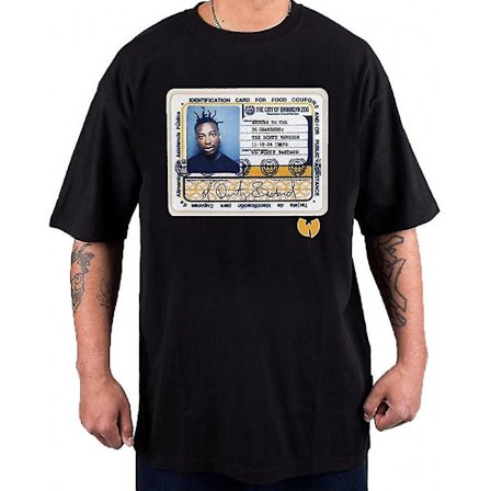 Wu-wear Odb Stamp Tee Svart T-shirt T-shirt Wu-tang Clan