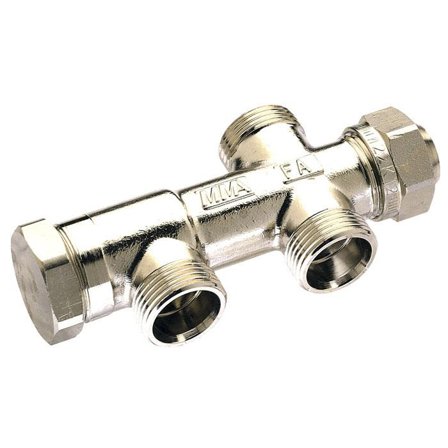 MMA FA-M Jakotukki 2-putki, patteriliitäntään, Asennus