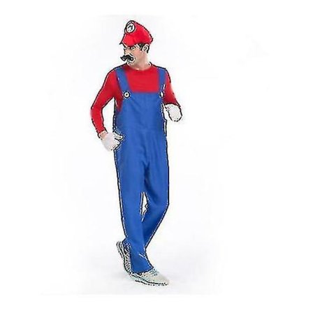 Vuxen än Super ario Bros Fancy Dress Costume_y