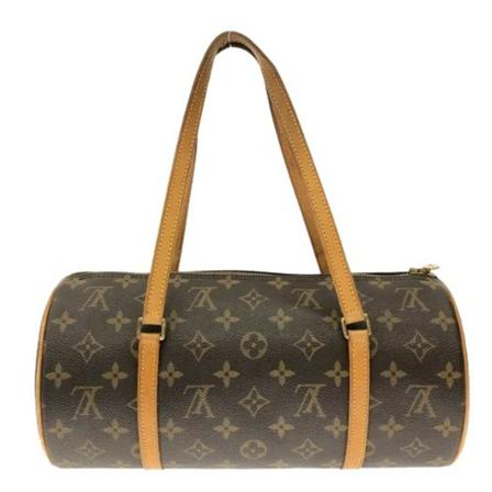 Louis Vuitton Vintage Pre-owned Canvas handbags brun, Dam Vintage Väskor, Dam, Storlek: ONE SIZE