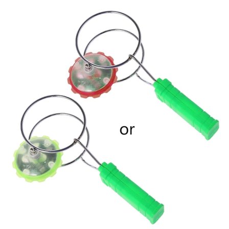 Magnetisk Gyro Hjul Magisk Spindende LED Farverig Lys Gyro YoYo Legetøj Børnegaver
