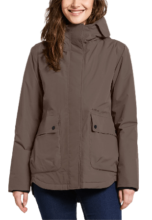 Didriksons Daniella Jacket Jackor Dam Brun 40