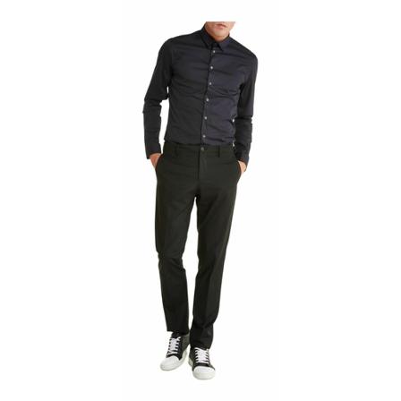 Patrizia Pepe, Shirts Blauw, Heren, Maat:M
