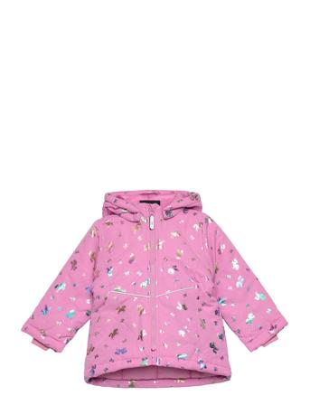 Nmfmaxi Jacket Foil Noos Pink Name It