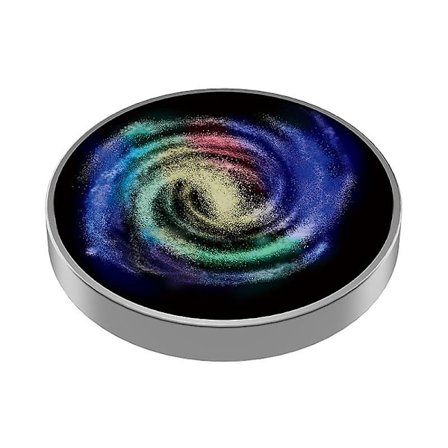 Skrivbord Gyro Mezmocoin Fickleksak Färgglad Ljus Galaxy Star Rostfritt Stål Rotary Gyro Fingertip Anti Stress Leksaker Barn Present B