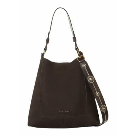 Orciani Tas , Bruin , Dames , Maat: ONE Size Schoudertassen