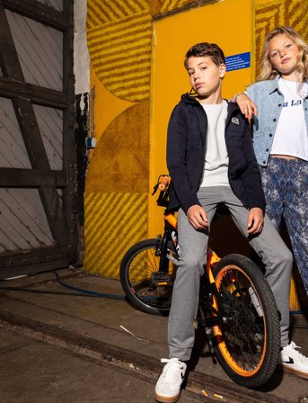 Indian Blue Jeans T-Shirt Wide Cropped - White - 164