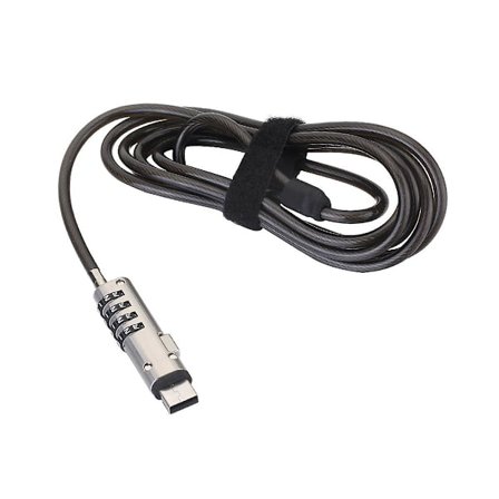 USB-lås med lösenord för dator, lösenordsskydd, stöldskydd, universellt lås för bärbar dator