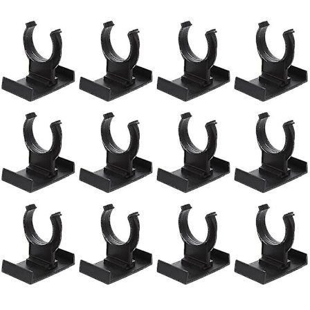 12 st Plast Kök Ben Sockel Clip Möbel Nivellerare Stolar Höjare Fäste