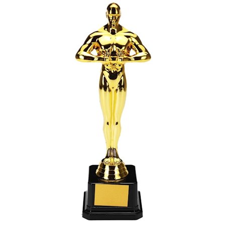 Oscar Trophy Awards Pieni kultapatsas 21cm