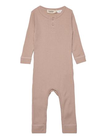 Rompy Långärmad Bodysuit Rosa MarMar Cph