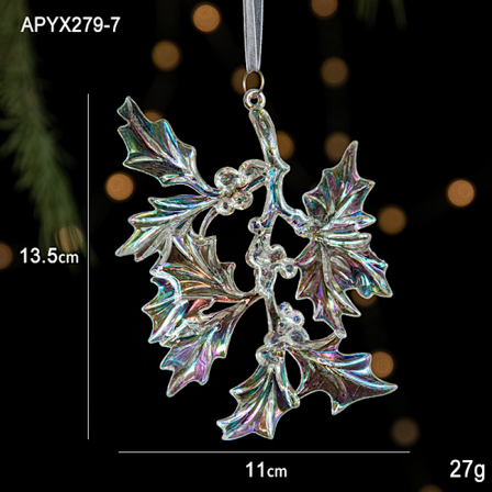 Julepynt Juletræspynt Akryl Ornamenter GS-07
