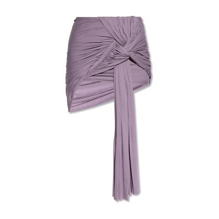 Rick Owens Apollo asymmetrical Rok , Paars , Dames , Maat: M Korte rokken