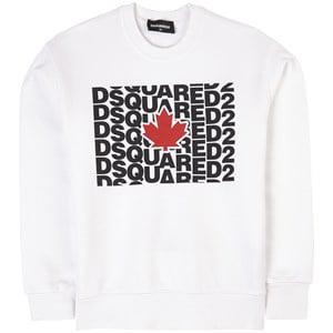 Kids - Dsquared2 White Logo Sweatshirt 12 Years - Jumpers and knitwear - 12 years - White