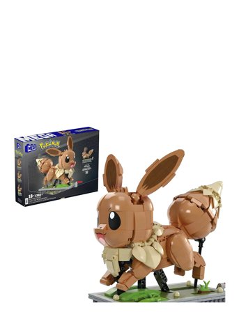 Pokémon Motion Eevee Building Toy Kit For Collectors Patterned Mega