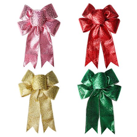 4 stk Juleribbon etterligning hamp ribbon julebue DIY bo
