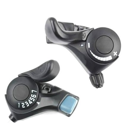 TX30-7 Cykel Gearskifter Trigger med Kabeltræk 3x7 Gear 7 Gear 21 Gear til Mountainbike 1 Par
