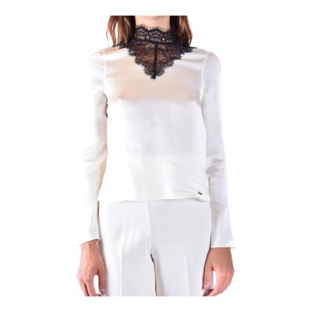 Armani Exchange Shirt Hvid, Dame Bluser