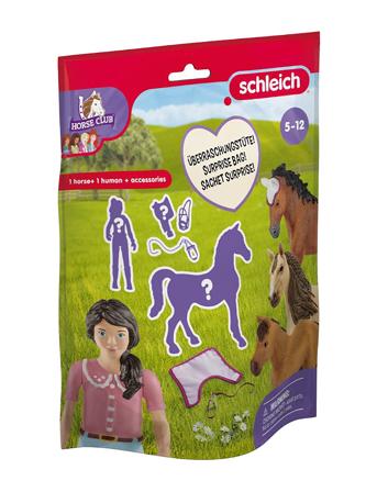 Schleich Rider With Horse And Accessories Asst. Toys Playsets & Action Figures Animals Multi/patterned Schleich