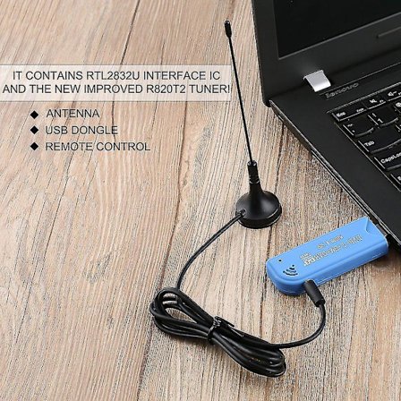 Usb 2.0 Software Radio DVB-T RTL2832U R820T2 TV Modtager