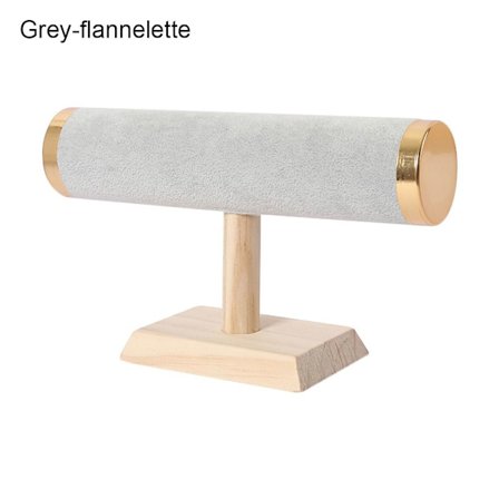 Armbånd Display Stativ Ur Stativ GRÅ FLANEL FLANEL