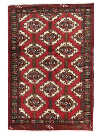 Turkaman Teppich Handgeknüpft 131X187 Persien