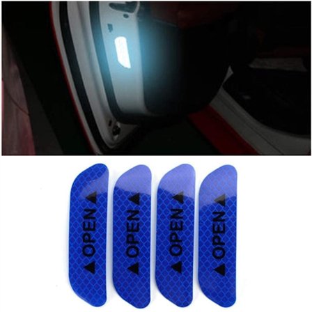 Universal dörröppningsreflexvarningsetiketter Auto Open Si