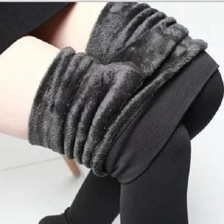 1/2 st Fleecefodrade Tights Tjocka Tights för Kvinnor Flickor Vinterbyxor Polar Skin Svart Effekt Strumpbyxor Dam Termostrumpor