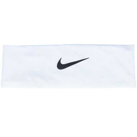 Nike - Fury 3.0 White/Black Headband Headband White Beanie - @ Hatstore