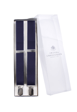 Amanda Christensen Braces Plain Accessoarer Herr Blå ONESIZE