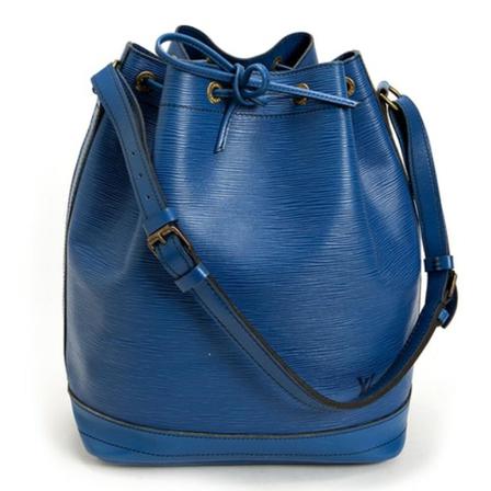 Louis Vuitton Vintage, pre-owned Toledo Epi Bucket GM Blauw, Dames, Maat:ONE Size