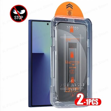 Sekretesshärdat glas kompatibelt med Samsung Galaxy Z Fold 7 6 5 4 Enkel installation Anti-spion Yttre skärmskydd kompatibelt med Samsung Z Fold6 