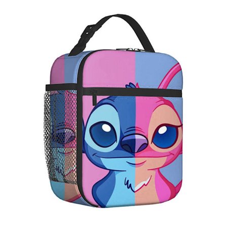 Stitch Isolerad Lunchväska Skola Picknick Mellanmål Lunchlåda (9)