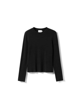 Noella Lidie Ls Top - Black T-shirts & toppar Dam Svart L