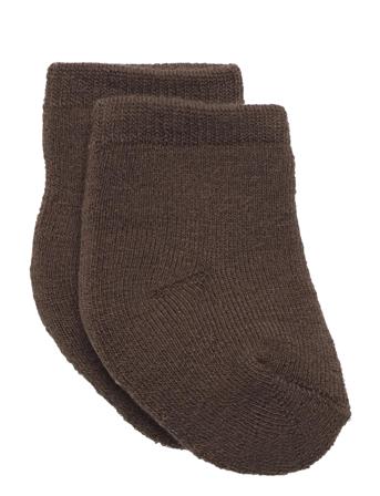 Nbmwaksi Wool Terry Sock Xxii Socks & Tights Socks Brun Name It