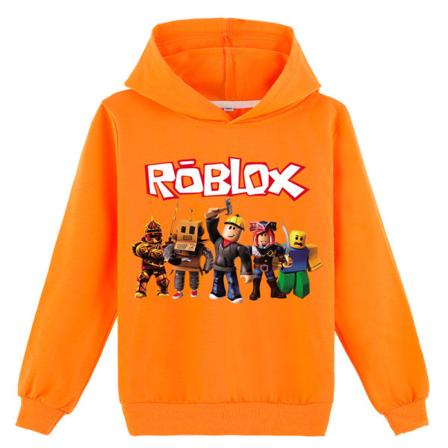 Roblox Kids Hoodie Jakke Pullover Sweatshirt Oransje 100cm orange 100