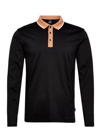 Pittman 07 Polos Long-sleeved Sort BOSS