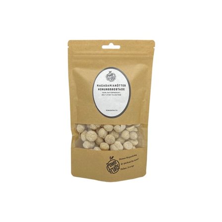 Powerfruits Honningristede Macadamianøtter 250 g