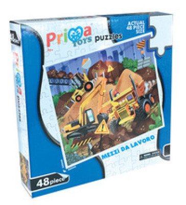 Mezzi di lavoro. Puzzle prima Toys