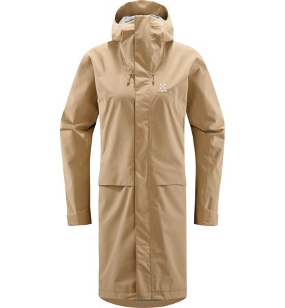 Haglöfs Aria Proof Parka Women Oak Brown - XL